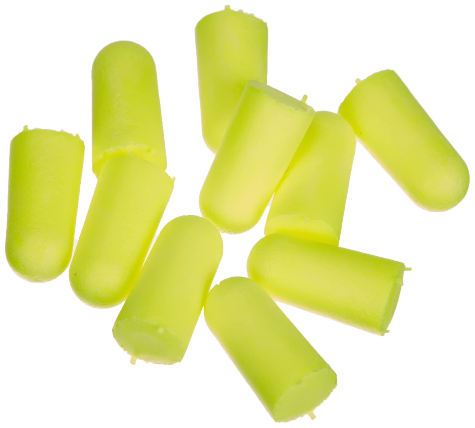 3M E-A-R E-A-Rsoft Yellow Neons Earplugs, 36 dB, Uncorded, 5 Pairs/Bag, ES-01-001SP