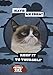 Grumpy Cat Flexi Journal with Stickers