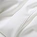 BLDO Women's Ruffles Off Shoulder Solid Chiffon Blouse Crop Top (M, White)