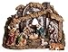 Joseph's Studio by Roman - 10-Piece Nativity Set with Stable, Includes Holy Family, Three Kings, Shepherd, Ox and Sheep, 11