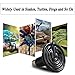 MOTINA Reptile Heat Lamp 100W 110V Ceramic Infrared Heat Emitter for Pet Coop Reptile Turtle Brooder Heater Bulb（Black）