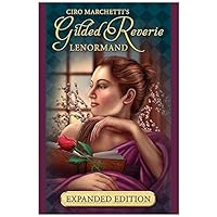 Shengruhua 47 Lenormand Oracle Cards, Universal Old Divination Future Game Card Sets, Destiny Prediction Card Sets, Eight Special Supplement Cards, with Color Box