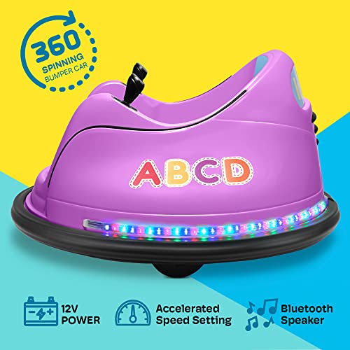 Kidzone 12V 2Speeds Electric Ride On Bumper Car for Kids & Toddlers 1.