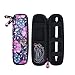 HDE Apple Pencil Case Holder for iPencil Accessories Hard Sleeve Pouch Cases for Apple Pencil 2, 6th Generation iPad 2018, iPad Pro 11, 12.9 inch iPad Pro (Cute Floral)