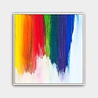 Framed Canvas Wall Art Abstract Canvas Prints Home Artwork Decoration for Living Room,Bedroom - 16x16 inches