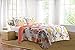 Greenland Home Watercolor Dream Quilt Set, 2-Piece Twin, White