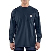 Carhartt Men's Flame-Resistant Force Cotton Long-Sleeve T-Shirt