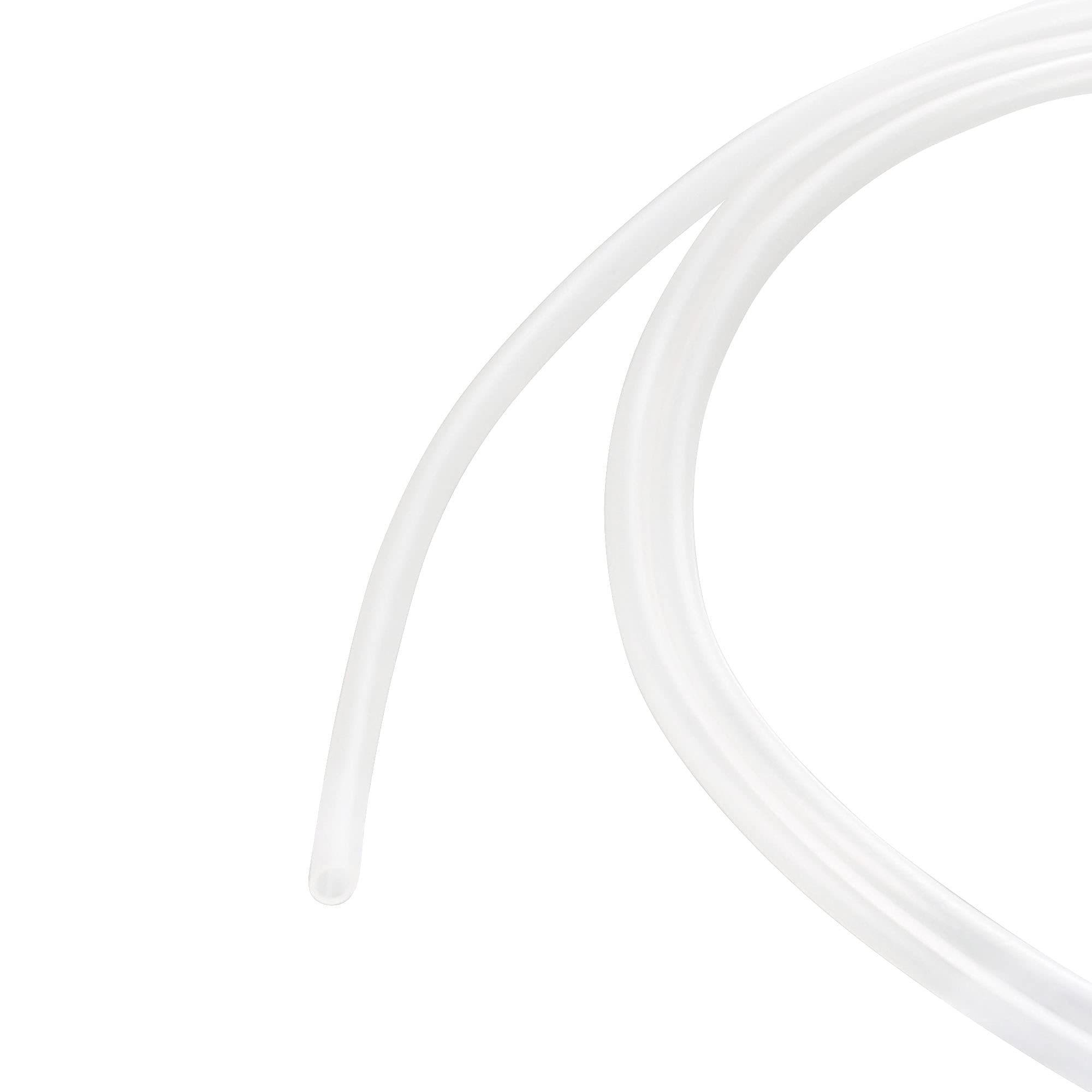 sourcing map PVC Transparent Hose Vinyl Tubing 1.5mm ID 2mm OD 5m Flexible Lightweight for Water Tube,Air Tube
