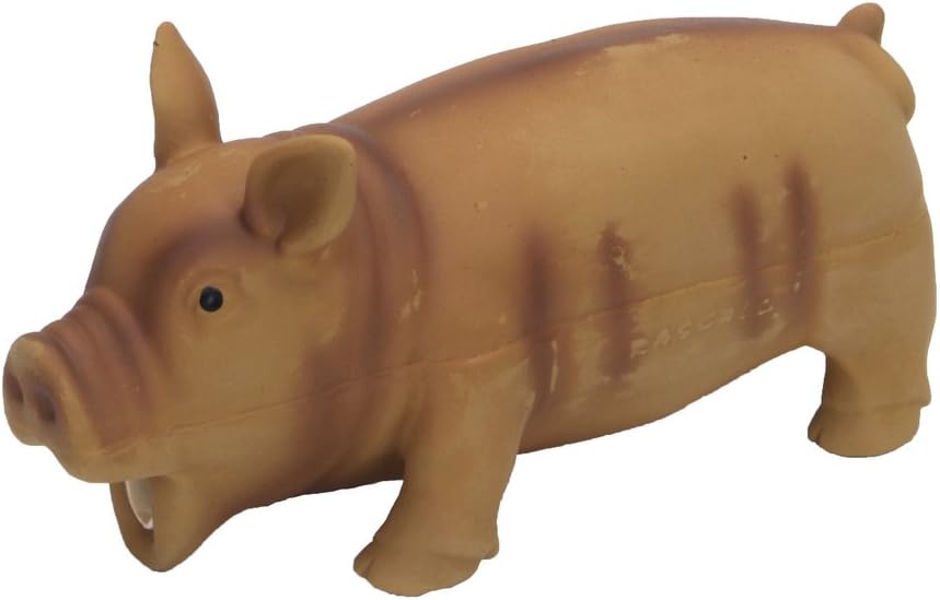 grunting pig dog toy