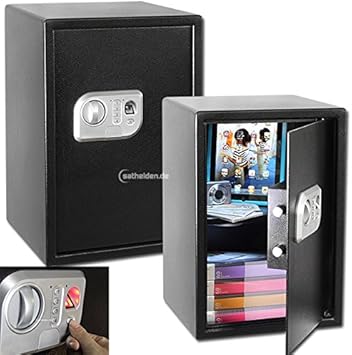 Caja fuerte con seguridad biométrica MT Vision ST-50FP ...