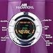 Air Innovations 1.7 Gallon Cool Mist Humidifier Ultrasonic Humidifier For Bedroom & Extra Large Rooms Silent Operation Runs Up To 96 Hours with Auto Shut-off Built In Aromatherapy Tray Model MH-701BA (Purple)