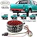 AUTUNEER 60Inch LED Tailgate Light Bar, Red/White Truck Tailgate Strip Light, Waterproof Reverse Brake Turn Signal Lights for Pickup SUV Jeeps RV Dodge Ram Toyota Chevy GMC, Tailgate Lighting Kit