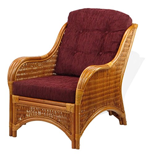 Rattan Wicker Furniture Set Of 2 Dark Brown Cushions For Living Lounge Chair Buy Online In Botswana At Desertcart