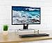 VIVO Silver Aluminum 16 inch Wide Monitor Riser, Ergonomic Desktop Stand, Modern Tabletop Organizer STAND-V000H