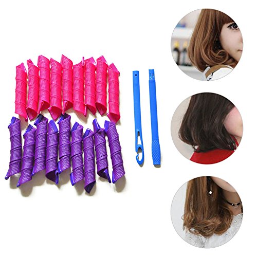 Beautyonline 18pcs Sponge Pillow Hair Rolls Foam Hair Curlers