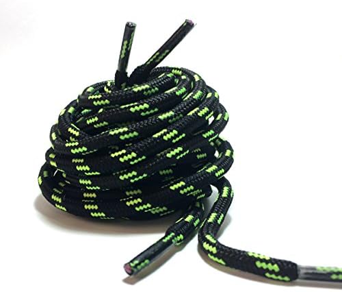 2 pairs Strong Round Boot Laces for Walking Hiking Work Safety Boots