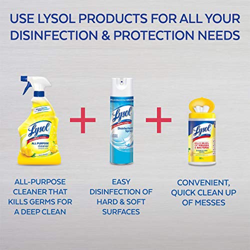 LYSOL Total Clean Home Bundle with Finish Quantum Dishwasher Tabs (36