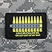 LEAD ME FOLLOW ME OR GET OUT OF MY WAY PVC Morale Patch, Hook Backed Morale Patch by NEO Tactical Gear (Yellow)
