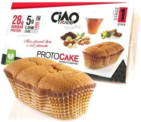 CiaoCarb Protocake Plum Cake, Hazelnut