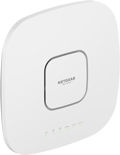 NETGEAR WAX630 Wireless Access Point WiFi 6 Tri-Band AX6000 MU-MIMO 2.5G Port
