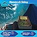 Ridge Outdoor Gear Camping Hammock with Mosquito Net - Ripstop Nylon - Ultralight Hammock Tent Bundle with Bug Netting, Straps, Carabiners