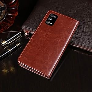 Custodia a Portafoglio in Pelle Premium Oppo Realme 7 Pro [Slot per schede] [Cavalletto] [Fibbia Magnetica] Cover Oppo… - immagine 6