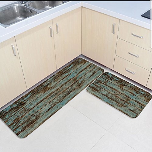 Buy Sunshine Day Area Rugs With Rubber Backing Kitchen Mat 2 Piece