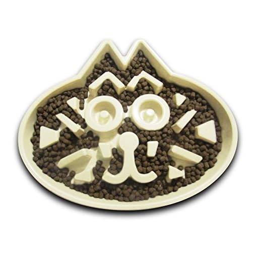 Slow Feed Cat Bowl Small breed dog feed bowl Slow Feed Bowl For