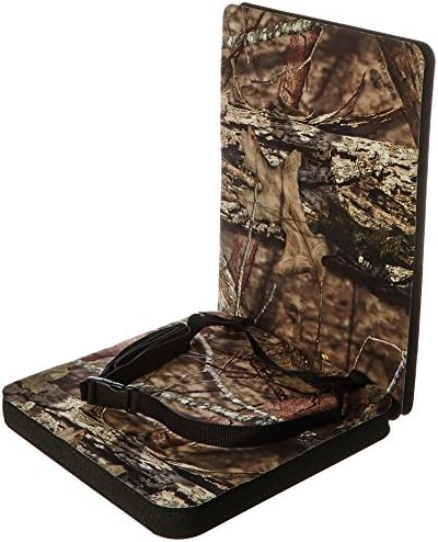 NEP Outdoors Original Folding THERM-A-SEAT Ground Hunter Cushion, Mossy Oak Infinity, Bottom: 13 x 14-Inch Wide x 1.5-Inch Thick - Back: 18 x 14-Inch Wide x 3/4-Inch Thick