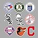 Baseball Sports Laptop Stickers Cool Vinyl Waterproof Skateboard Pad MacBook Car Snowboard Bicycle Luggage Decal 30pcs Pack