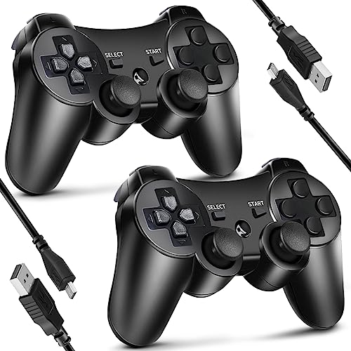 Kujian Controller 2 Pack for PS3 Wireless