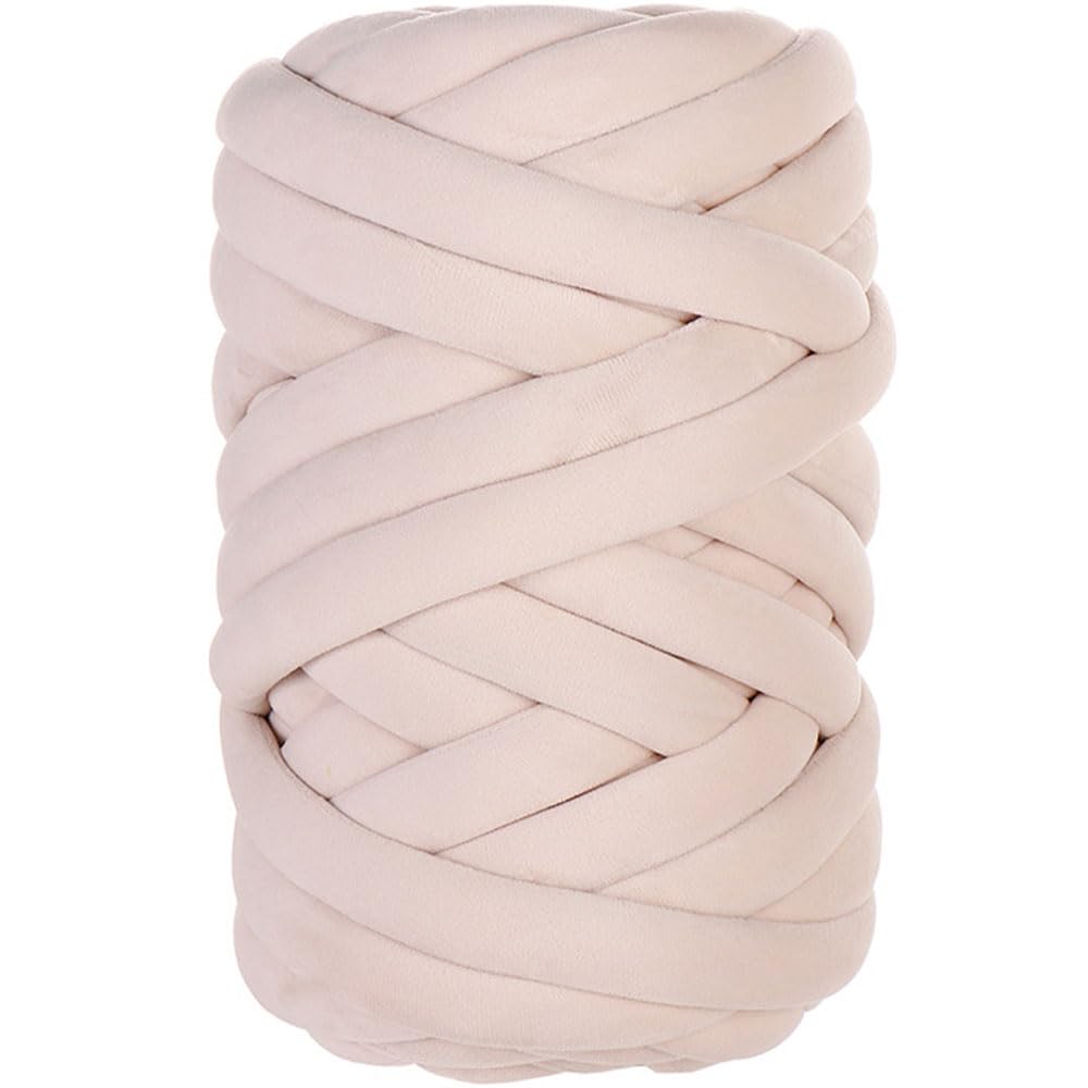 1 Pcs Super Chunky Arm Knitting Yarn Braided Knot Throw Blanket Cotton Yarn for DIY Knitting Blanket Pets House Bed 500g