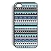 Blue Tribal Pattern Floral Snap On Case Cover for Apple iPhone 4 iPhone 4s New