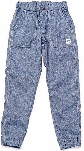 Amazon Co Jp エドウィン メンズ Edwin 110cm 170cm ボーイズ ジョガーパンツ シャンブレー ブルー 1 服 ファッション小物