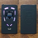 ModShield for Smok ProColor 225W TC Silicone Case ByJojo Cover Skin Wrap Shield (Black)