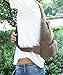 Canvas Chest Pack Crossbody Casual Sling Shoulder Bag(502) (Dark coffee)