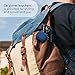 AirPods Case Accessories Kit [Front LED Visible], GMYLE Silicone Heavy Duty Armor Protective Shockproof Airpod Cover Skin with Keychain, for Apple AirPod 1 & 2 – Navy Blue