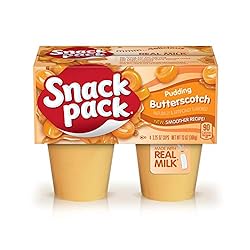 Snack Pack Butterscotch Pudding Cups, 4 Count, 12
