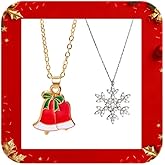 Longita Christmas Jewelry Set Earrings for Women Christmas Tree Necklace for Women Gift Dangle Tree Earrings Silver Gold Red Green Tree Necklace Chain Trendy Fashion Dainty 2025 Jewelry Accessories