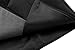 Zeagoo Coofandy Mens V-neck Sleeveless Slim Fit Jacket Business Suit Vests,Black,XX-Large