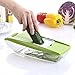 Mandoline Vegetable Slicer Adjustable with 5 Thickness Settings Interchangeable Stainless Steel Blades Vegetable Chopper Cutter from Maison-Market