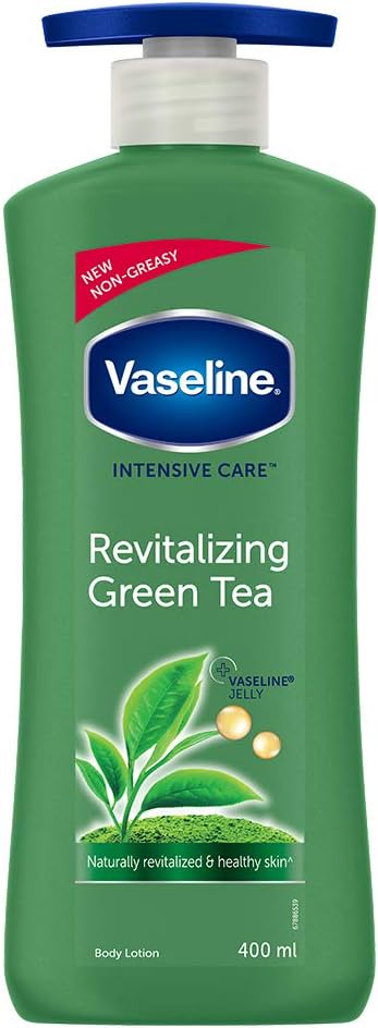 vaseline green lotion