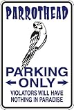 StickerPirate Parrothead Parking Only 8