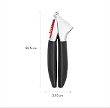 OXO Good Grips Garlic Press with Built-In Cleaner Large Capacity Zinc view 3