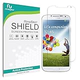 Galaxy S4 Screen Protector [Military-Grade] RinoGear Premium HD Invisible Clear Shield w/ Lifetime Replacements