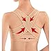 ROSENICE Posture Corrector Hunchback Relief Humpback Correction Brace Chest Bra Support for Woman- Size S