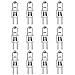 Sunlite Q50/CL/GY6/24V/12PK Halogen 50W 24V Q50 Single Ended Capsule Light Bulbs, Clear Finish, 3200K Bright White, GY6.35 Base, 12 Pack