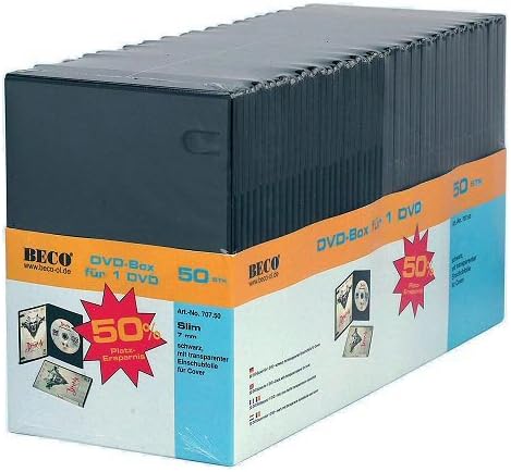 DVD-Videobox - Kapazität: 1 DVD - Schwarz: Amazon.de: Computer & Zubehör