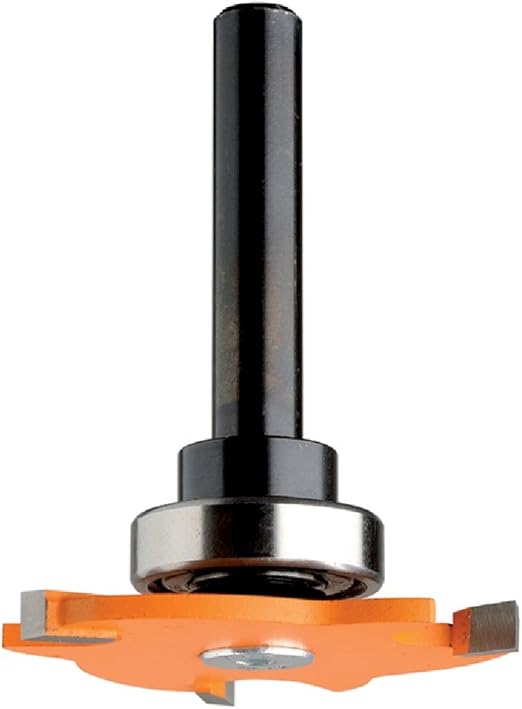 CMT 823.364.11B Slot Cutter with Arbor & Bearing, 1/2Inch Shank Edge