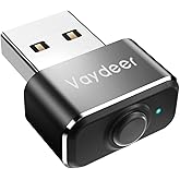 Vaydeer Mini Metal Mouse Jiggler, Made of Premium Aluminum Alloy, Longer Life Span, Plug and Play, 100% Undetectable, 3 Natur